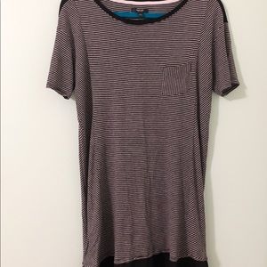 Vera Wang casual striped dress size small